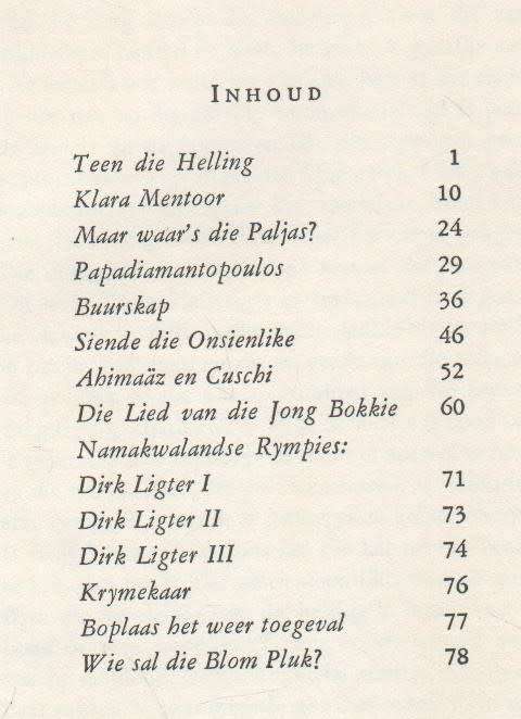 TEEN DIE HELLING - BOERNEEF (4 DE DRUK 1966)
