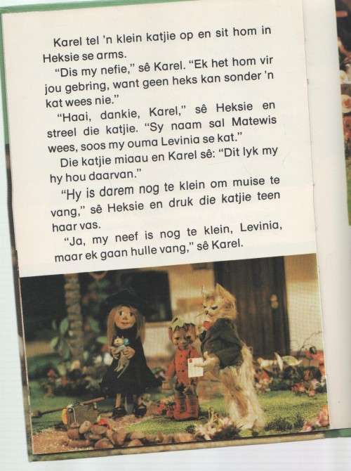 LIEWE HEKSIE KRY `N KAT - VERNA VELS (TV REEKS - 1 STE UITGAWE 1979)
