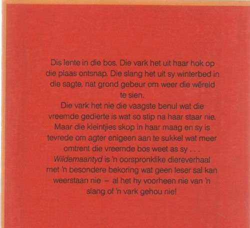 WILDEMAANTYD, `N STORIE VIR KINDERS - JOHN JILER (1 STE UITGAWE 1986)