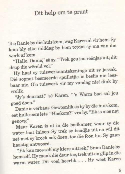 MOENIE STILBLY NIE! - ORALEE WACHTER (AFRIKAANS DEUR ELSABE STEENBERG- 1 STE UITG 1985)