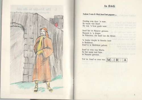 DIE KINDJIE IN DIE STAL, EK LEES AL MY BYBEL SELF, DIE LEWE VAN JESUS 1 - LOUISE RICHARD