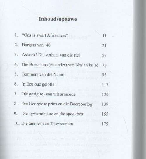 ONVERTELDE STORIES VAN AFRIKAANS - ILSE SALZWEDEL (1 STE DRUK 2012)
