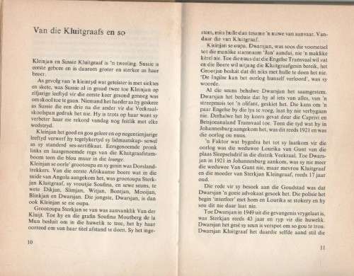 LIEWE MA, BRIEWE VAN KLEINJAN - JOHAN VAN PLETZEN (6 DE DRUK 1982)