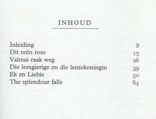 DIT REEN ROSE , BEELD VAN `N KINDERTYD - AUDREY BLIGNAUT(1996)