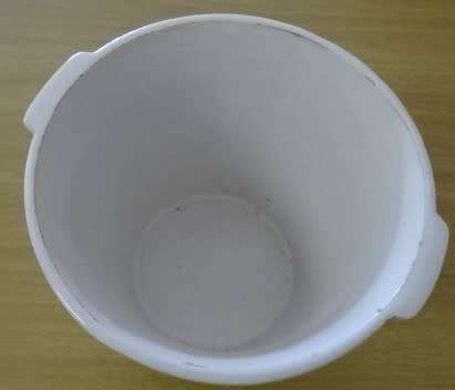 DECORATIVE CERAMIC ICE BUCKET . MEDIA  ITEM