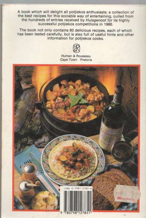 HUISGENOOT POTJIEKOS - MARLENE HAMMANN , 80 RECIPES TESTED (2ND EDITION 1990)