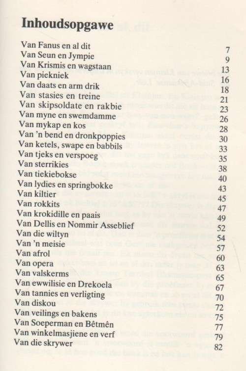 MA WEET MOS, NOG BRIEWE VAN KLEINJAN - JOHAN VAN PLETZEN (1984)