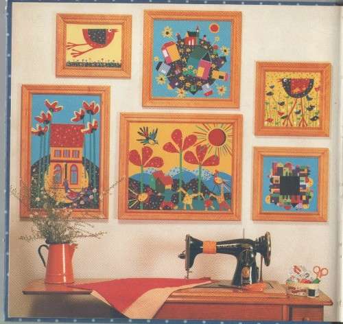 PATCH PICTURES, A SOUTH AFRICAN GUIDE TO FABRIC COLLAGE - NORMA SLABBERT