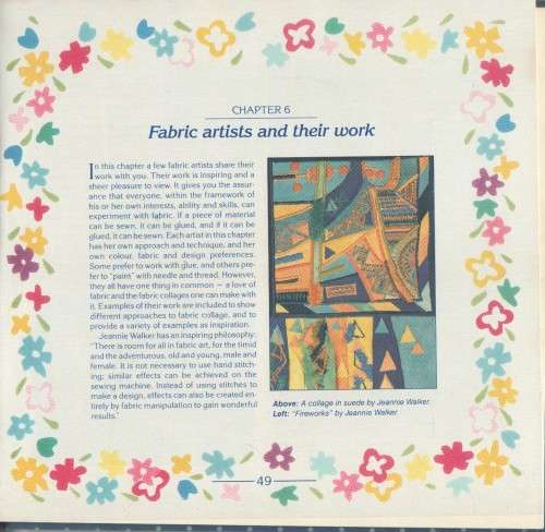 PATCH PICTURES, A SOUTH AFRICAN GUIDE TO FABRIC COLLAGE - NORMA SLABBERT