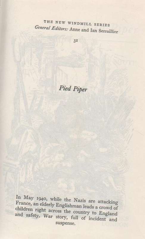 PIED PIPER - NEVIL SCHUTE (1975) SECOND WORLD WAR STORY