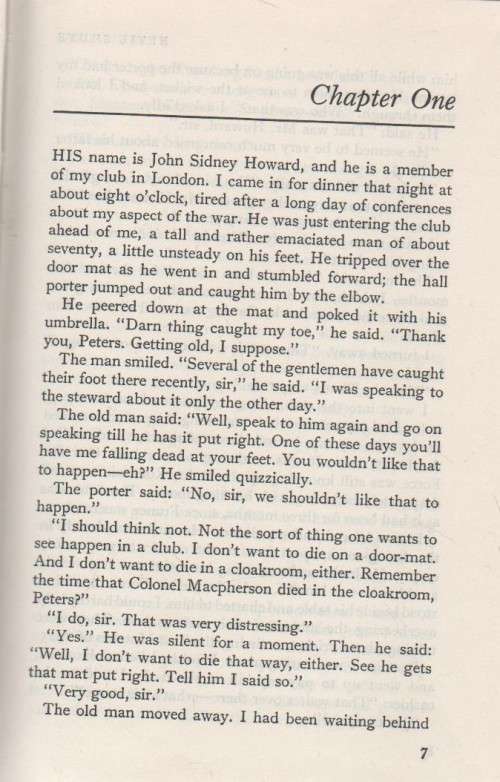 PIED PIPER - NEVIL SCHUTE (1975) SECOND WORLD WAR STORY