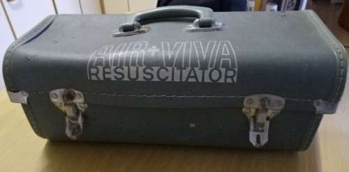 AIR (C+G) VIVA, RESUSCITATOR SUITCASE (GREEN) (38x15x17)
