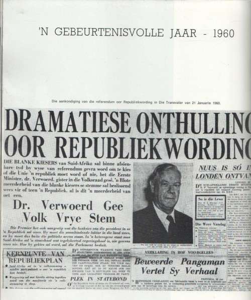 HENDRIK FRENCH VERWOERD, FOTOBIOGRAFIE / PICTORIAL BIOGRAPHY 1901 -1966