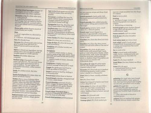 THE SOUTH AFRICAN MENU &  KITCHEN DICTIONARY - ELIZABETH CROMPTON-LOMAX (1 ST EDIT 1988)