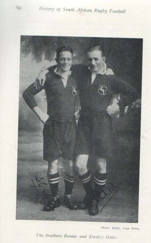 HISTORY OF SOUTH AFRICAN RUGBY FOOTBALL, 1875 - 1932  - IVOR D DIFFORD (1933)