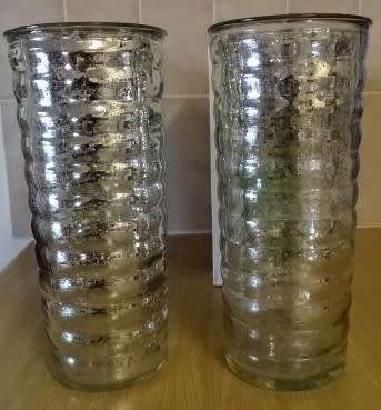 PAIR OF BOLTZE GRUPPE GMBH VASE , MADE IN GERMANY (HEIGHT 25 CM)