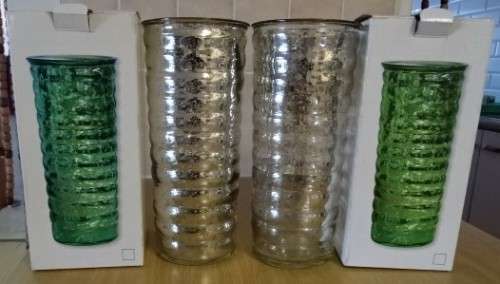 PAIR OF BOLTZE GRUPPE GMBH VASE , MADE IN GERMANY (HEIGHT 25 CM)