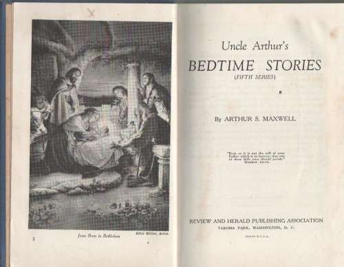 UNCLE ARTHUR`S BEDTIME STORIES , VOLUMES 5-8 - ARTHUR S MAXWELL (1930)