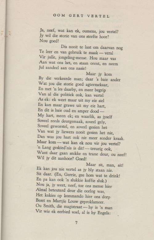 VYFTIG GEDIGTE VAN C LOUIS LEIPOLDT (1956)