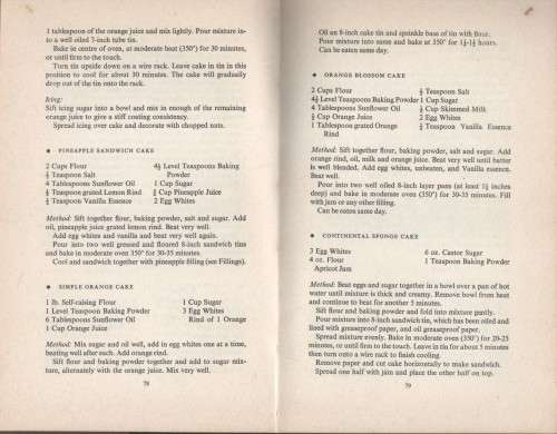COOKING AND BAKING THE FAT-FREE WAY - ADA HALPERIN (1974)