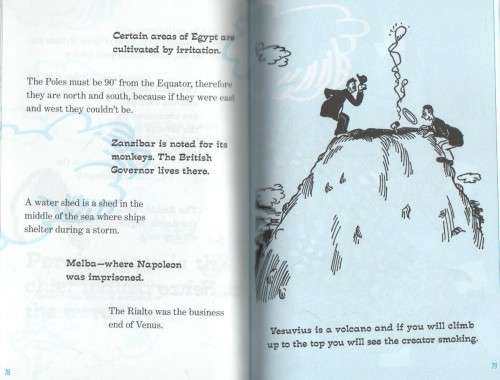 BONERS, SERIOUSLY MISGUIDED FACTS ACCORDING TO SCHOOLKIDS - ALEXANDER ABINGDON (ILLUSTRATED DR SEUSS