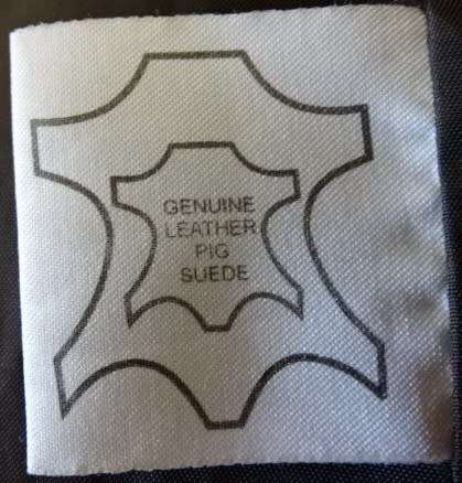 KELSO BROWN PIG SKIN LEATHER LADIES CASUAL JACKET  - SIZE: MEDIUM