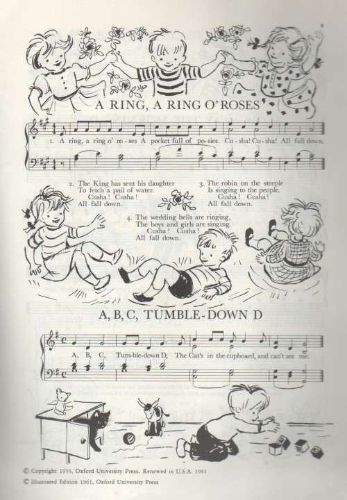 THE OXFORD NURSERY SONG BOOK - PERCY BUCK (1961)