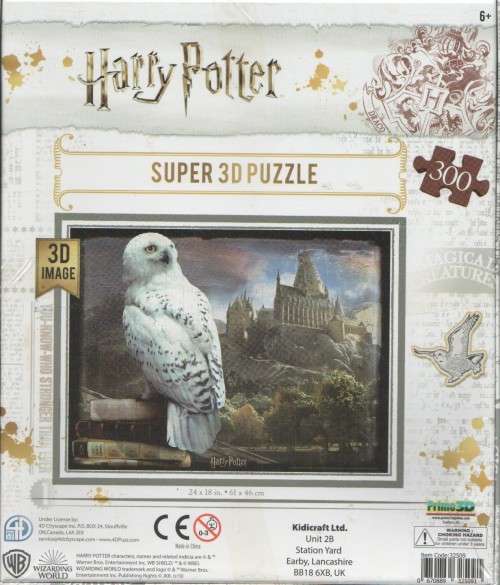 HARRY POTTER SUPER 3D PUZZLE - 61 X 46 CM