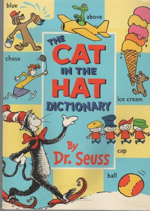 THE CAT IN THE HAT DICTIONARY - DR SEUSS (1 ST PUBLISHED 1965)