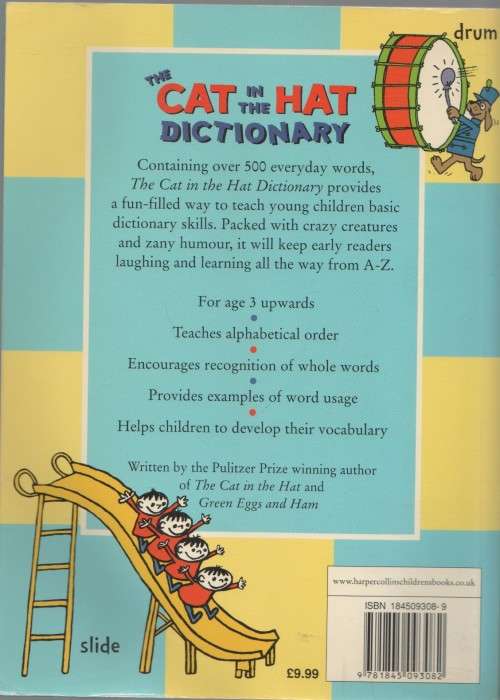 THE CAT IN THE HAT DICTIONARY - DR SEUSS (1 ST PUBLISHED 1965)