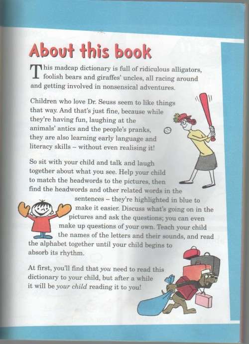 THE CAT IN THE HAT DICTIONARY - DR SEUSS (1 ST PUBLISHED 1965)