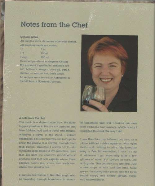 MY HUNGRY HEART, NOTES FROM A NAMIBIAN KITCHEN- ANTOINETTE DE CHAVONNES VRUGT (2ND PRINT2009)