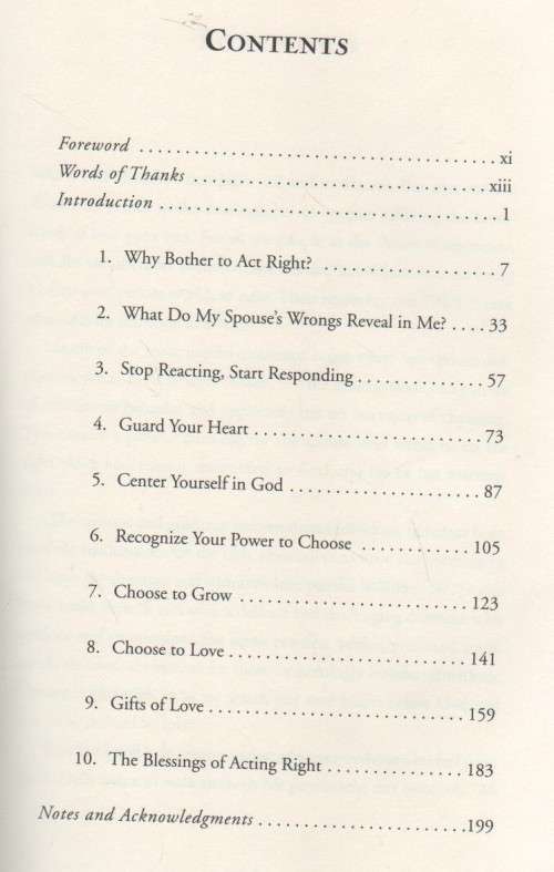 HOW TO ACT WHEN YOUR SPOUSE ACTS WRONG - LESLIE VERNICK (1 ST EDITION 2001)