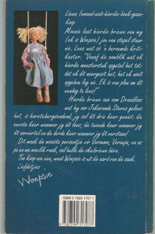 LIEWE OOM DRAADLOOS, BRIEWE VAN WOEPSIE - FANUS RAUTENBACH ((1 STE DRUK 1991)