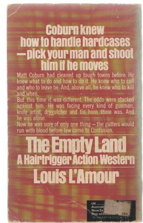 THE EMPTY LAND - LOUIS LAMOUR (1979)