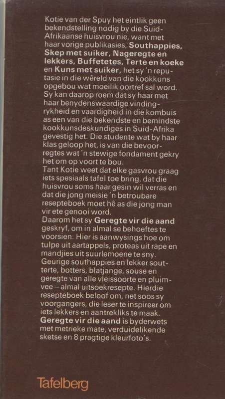 GEREGTE VIR DIE AAND - KOTIE VAN DER SPUY (1 STE UITGAWE 1976)