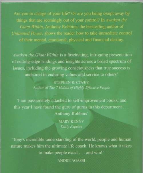AWAKEN THE GIANT WITHIN - ANTHONY ROBBINS (2001)