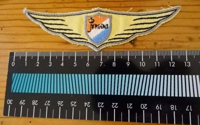 JURGENS CLOTH BADGE (12 CM)