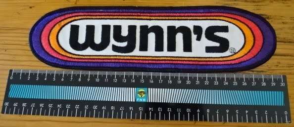 WYNN`S CLOTH  BADGE (28 CM X 7,5 CM) OIL