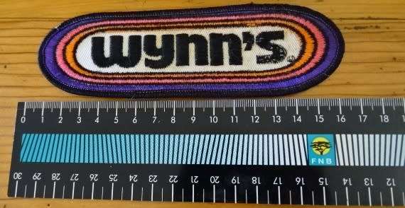 WYNN`S CLOTH BADGE (15,5 CM X 4,5 CM) OIL