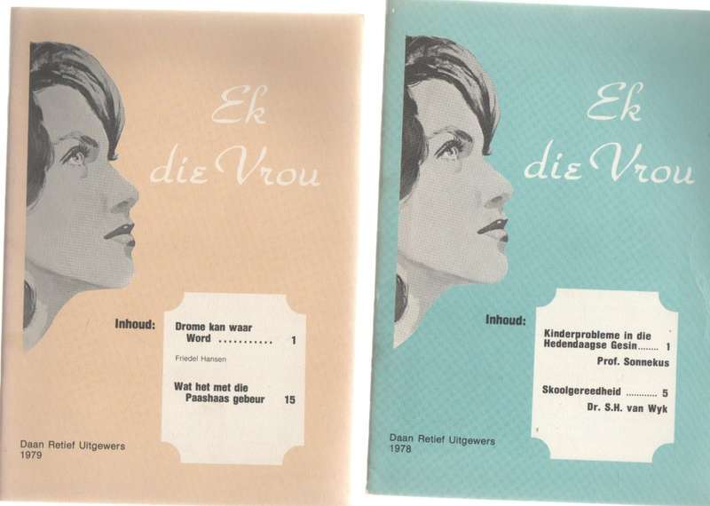 SES SAGTEBANDBOEKE, EK DIE VROU - VERSKEIE SKRYWERS (1978)