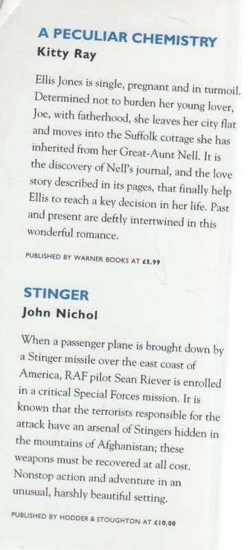 READER`S DIGEST: FOUR BOOKS IN ONE (DICK FRANCIS, JEFFREY DEAVER, KITTY RAY & JOHN NICOL)