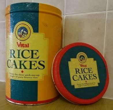 VITAL RICE VINTAGE TIN (HEIGHT 20 X 12 CM)