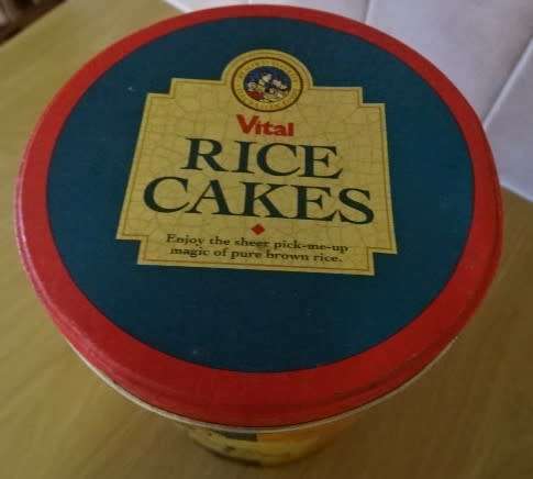 VITAL RICE VINTAGE TIN (HEIGHT 20 X 12 CM)