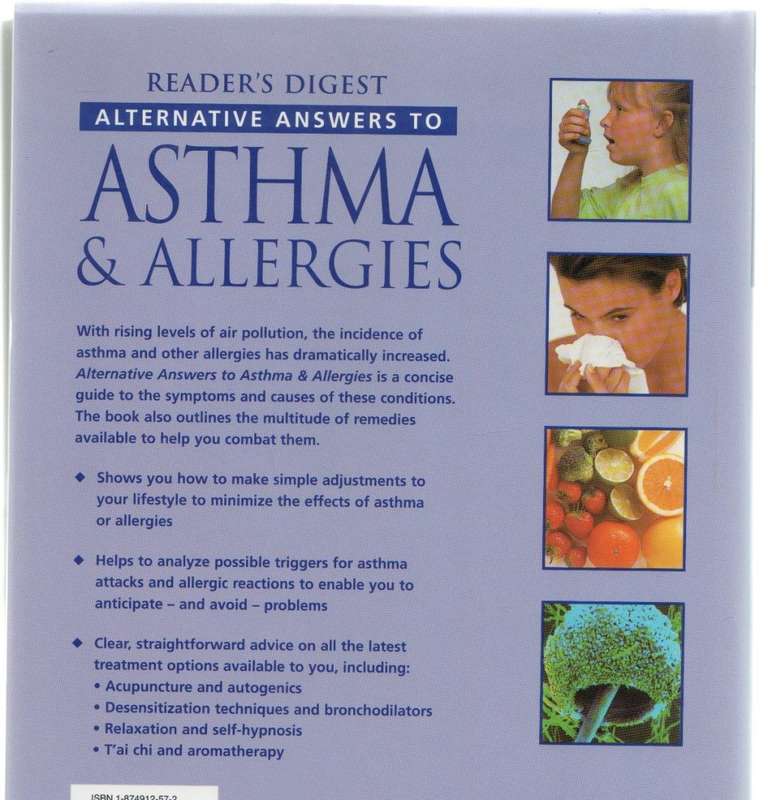 ALTERNATIVE ANSWERS TO ASTHMA & ALLERGIES - DR ALAN WATKINS & BARBARA ROWLANDS (1 ST PUB 1999)