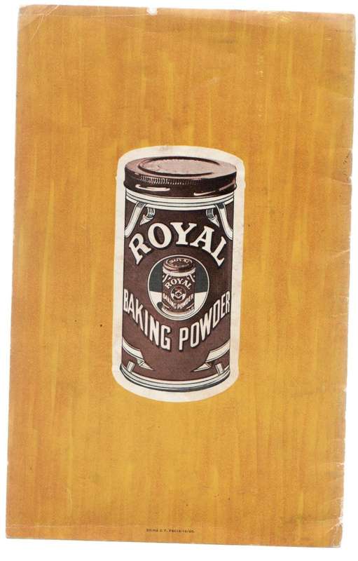 DIS PRETTIG OM TE BAK - ROYAL BAKING POWDER (VINTAGE)