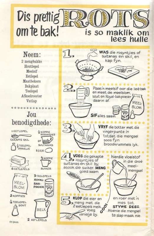 DIS PRETTIG OM TE BAK - ROYAL BAKING POWDER (VINTAGE)