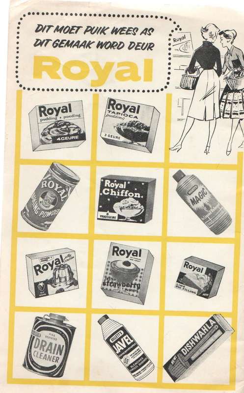DIS PRETTIG OM TE BAK - ROYAL BAKING POWDER (VINTAGE)
