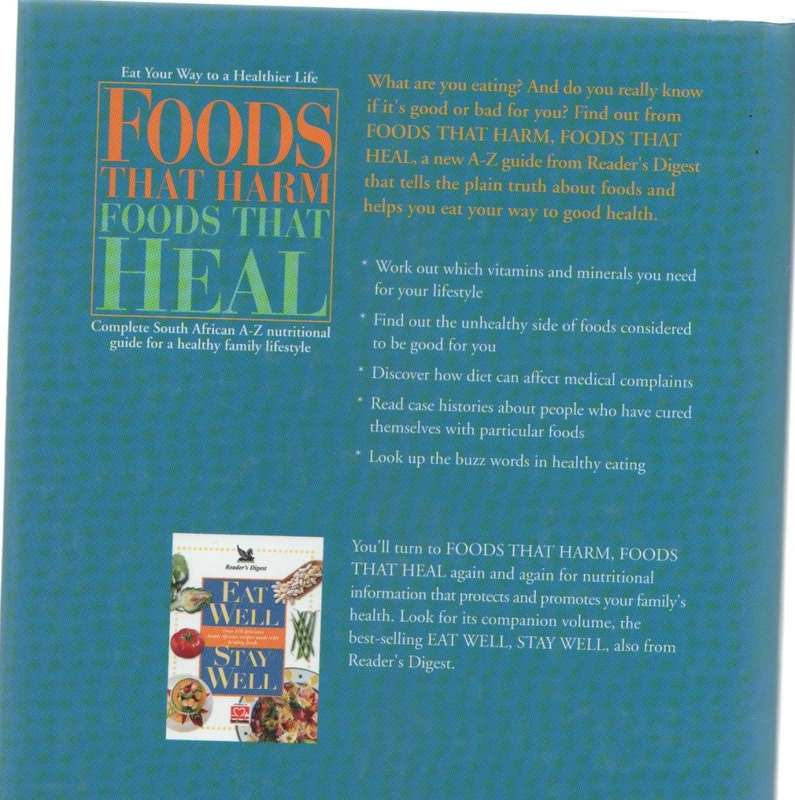 FOODS THAT HARM- FOODS THAT HEAL - READER`S DIGEST (2000)