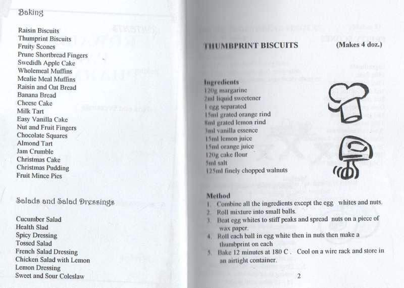 ROWALLAN PARK PHARMACY - THE DIABETIC RECIPE BOOK